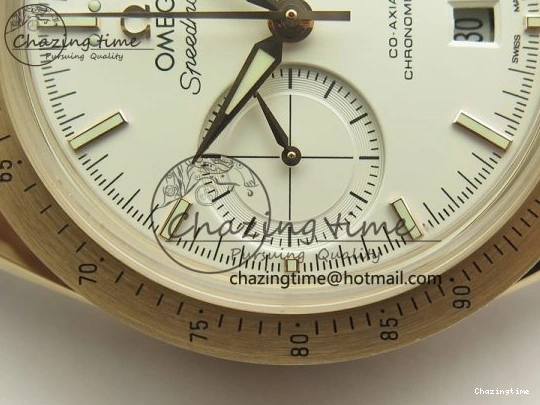 0126 AllSeason Speedmaster ’57 Co-Axial RG OMF 1:1 Best Edition White Dial On Leather Strap A9300 (Free Leather Strap) 8063